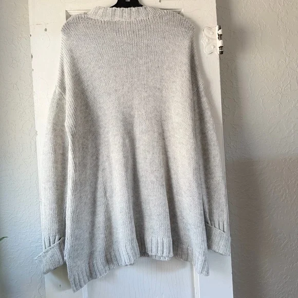 MUMU Mellow Gray Bull Skull Sweater - Picture 3 of 7